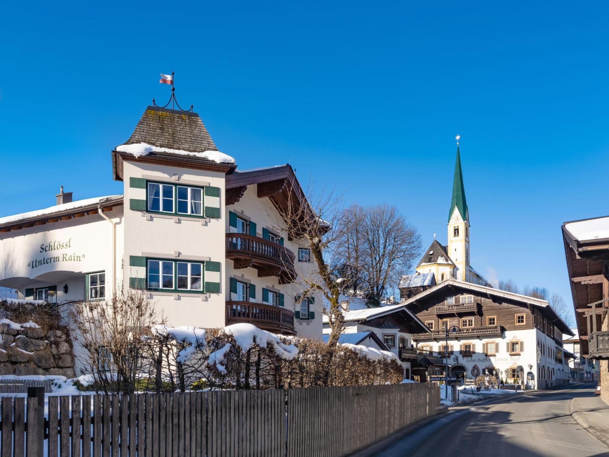 Alpen Glueck Schloessl Unterm Rain Lägenhet Kirchberg in Tirol Exteriör bild