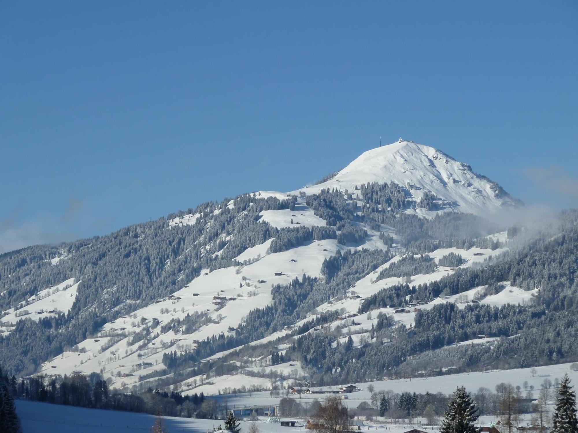 Alpen Glueck Schloessl Unterm Rain Lägenhet Kirchberg in Tirol Rum bild