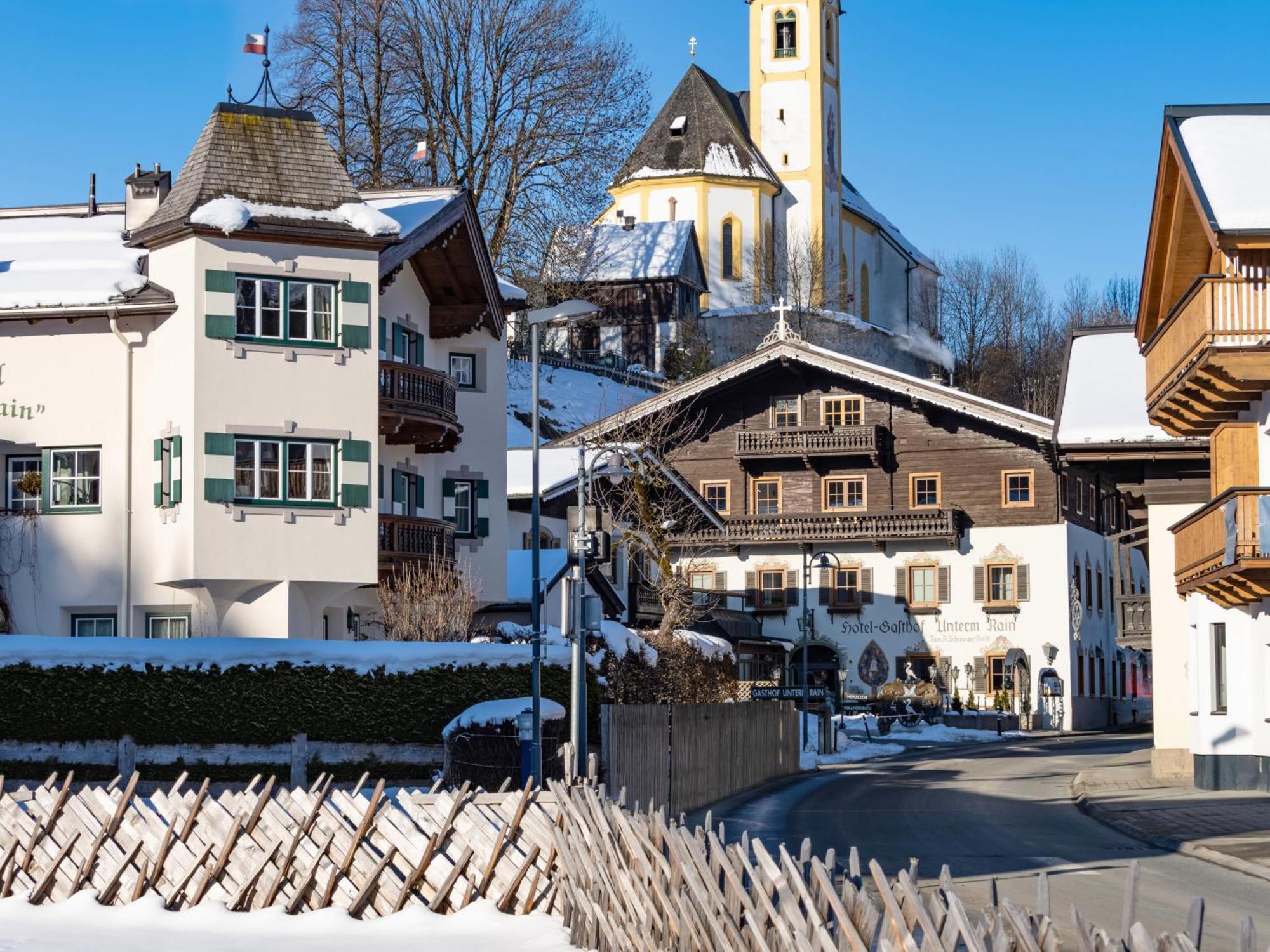 Alpen Glueck Schloessl Unterm Rain Lägenhet Kirchberg in Tirol Exteriör bild